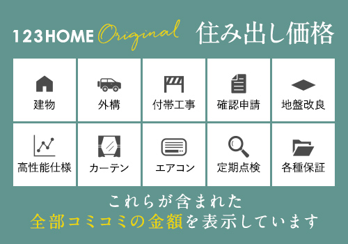 123HOMEの住み出し価格