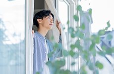 Low-E複層ガラス+樹脂サッシ