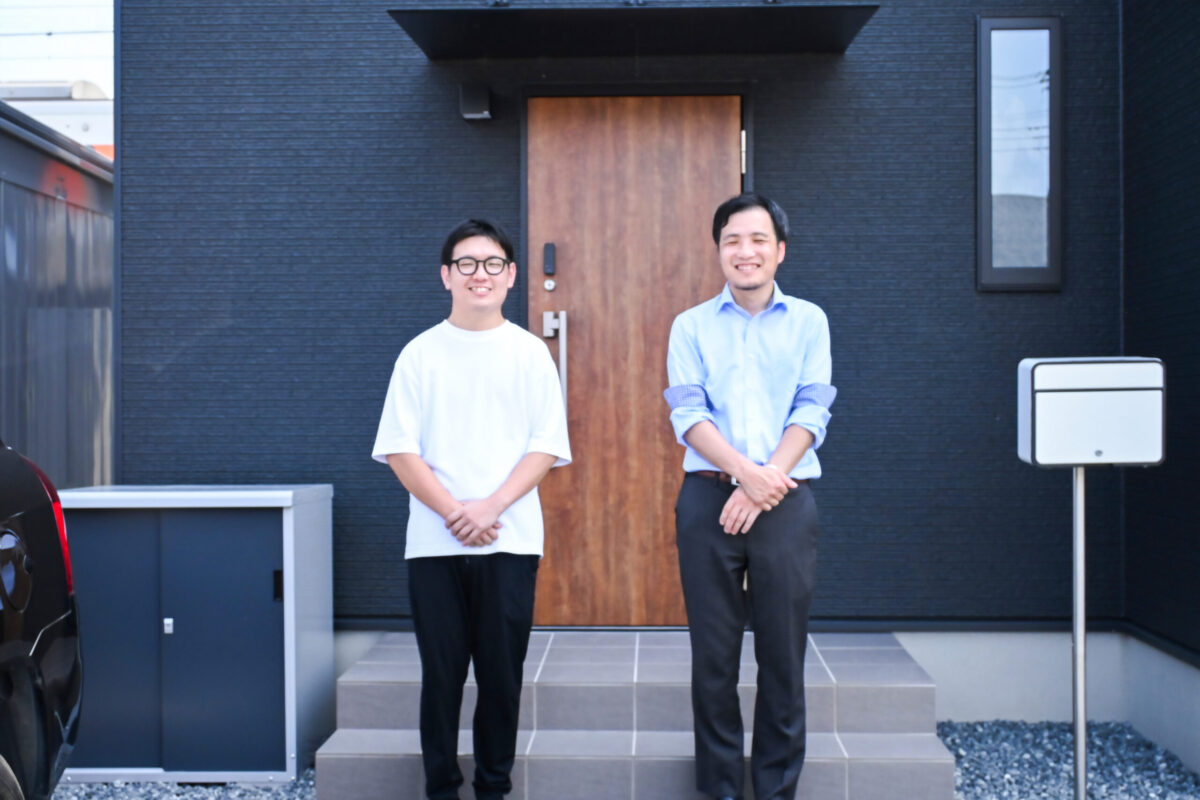 自分の理想を詰め込んだ、自分のことしか考えていない家です。